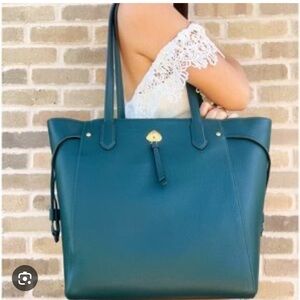 kate spade Deep Green Leather Tote